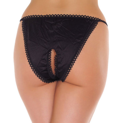 Black Crotchless Tanga > Sexy Briefs > Female