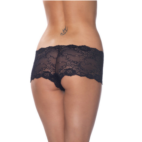 Black Lace Hotpants > Sexy Briefs > Female