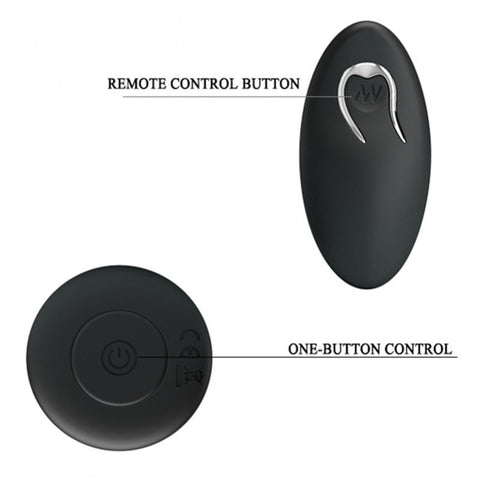 Mr Play Powerful Vibrating Rechargeable Silicone Anal Plug > Anal Range > Vibrating Buttplug