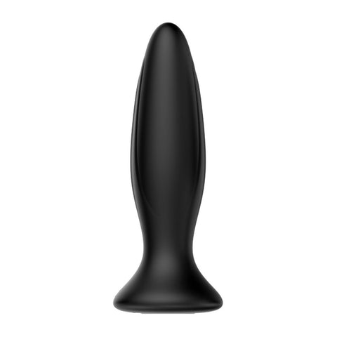 Mr Play Vibrating Anal Plug Silicone Waterproof Black > Anal Range > Vibrating Buttplug