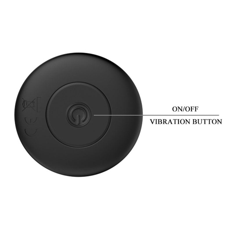Mr Play Vibrating Anal Plug Silicone Waterproof Black > Anal Range > Vibrating Buttplug