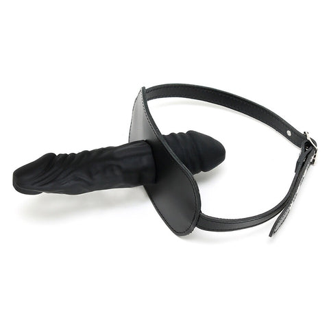 Leather Penis Gag And Dildo Default Title > Bondage Gear > Gags and Bits