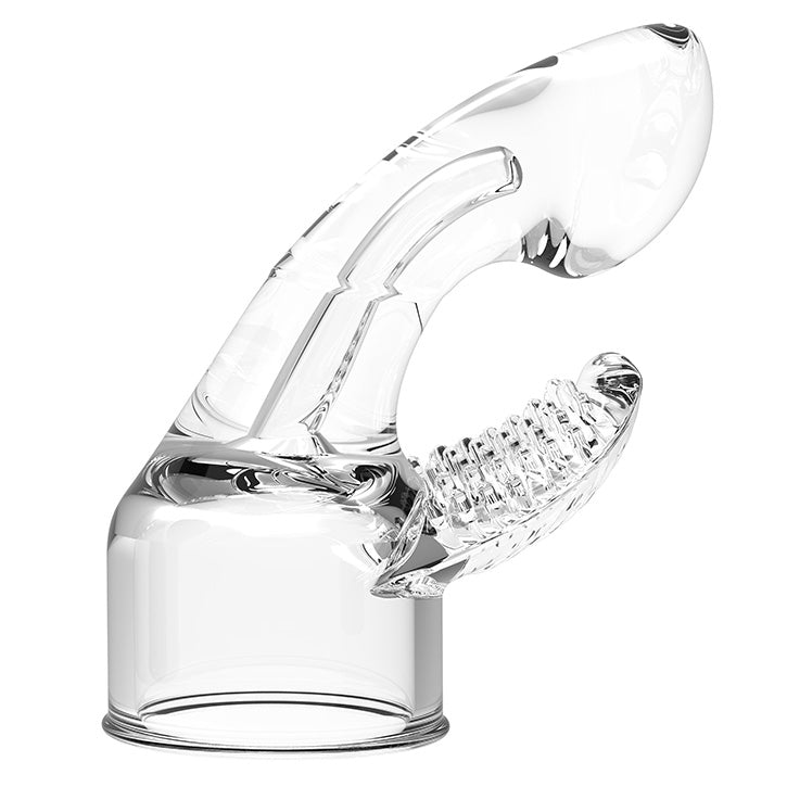 Power Head Dual Stimultion Wand Attachment Default Title > Sex Toys For Ladies > Wand Massagers and Attachments