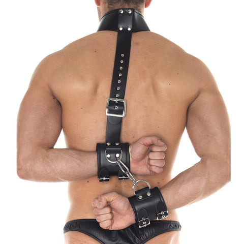 Leather Cuff And Neck Set > Bondage Gear > Restraints