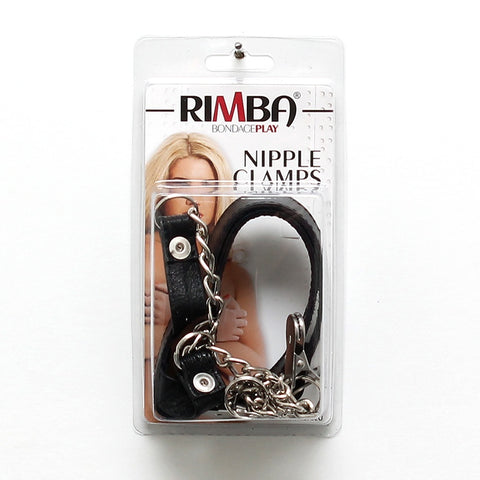 Nipple Clamps With Neck Collar > Bondage Gear > Nipple Clamps