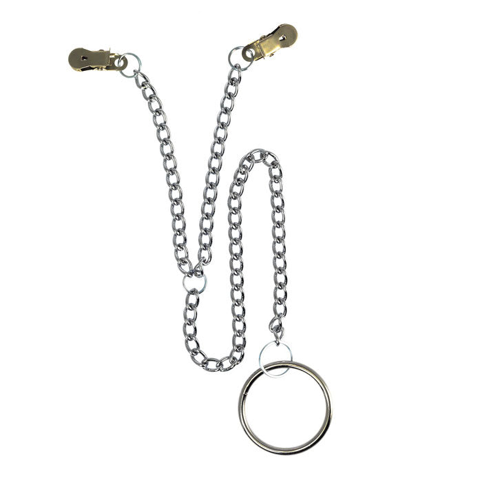 Nipple Clamps With Scrotum Ring > Bondage Gear > Nipple Clamps