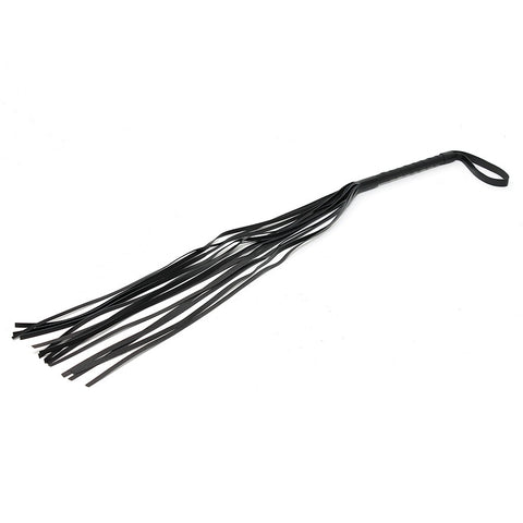 Rimba Leather Whip (Black) – Genuine Leather Whip 31.5 Inch > Bondage Gear > Whips