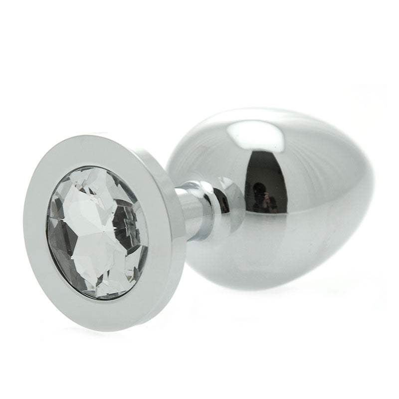 Jewelled Crystal Butt Plug Default Title > Anal Range > Jewel Butt Plugs