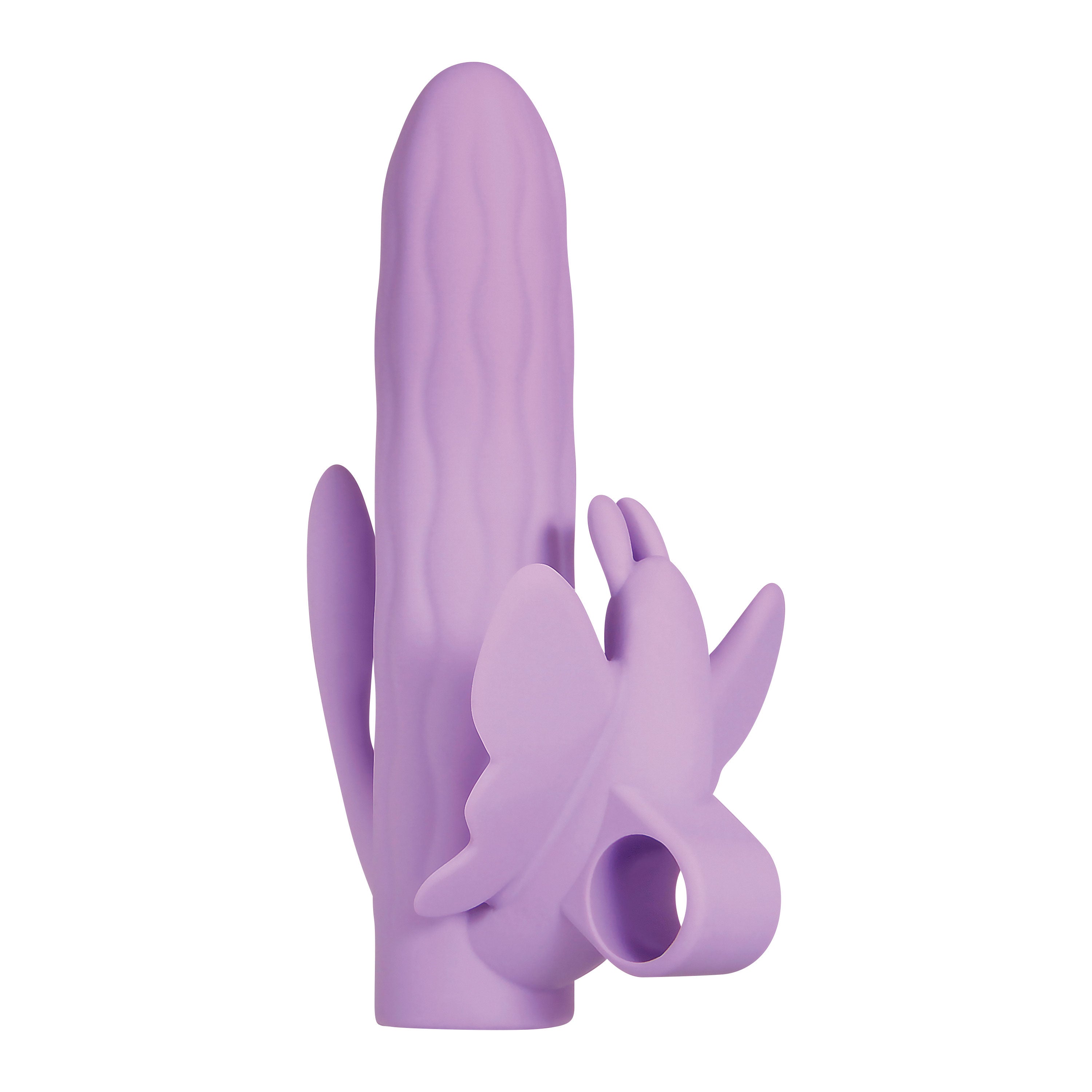 Evolved Lilac Desires Silicone Rechargeable Butterfly Kit (Lilac) – Silicone Vibrator Kit > Sex Toys > Sex Kits