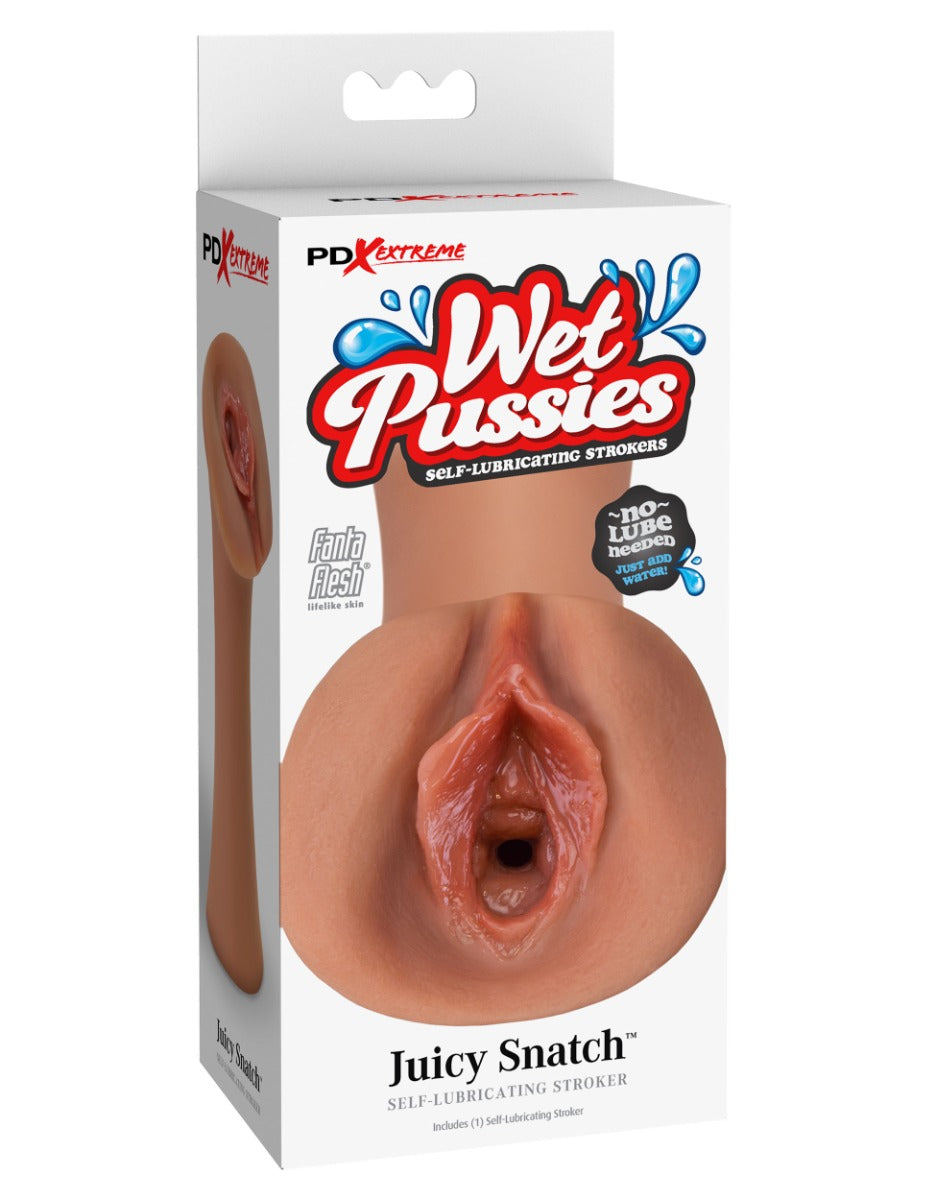 Extreme Wet Pussies Juicy Snatch – Self-Lubricating Male Stroker with Fanta Flesh Material > Sex Toys For Men > Masturbators > Manual