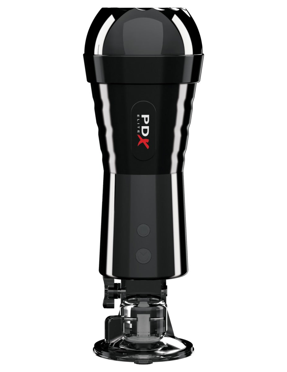 PDX Elite Cock Compressor Vibrating Stroker – Airbag Technology Male Stroker > Sex Toys For Men > Masturbators > Vibrating