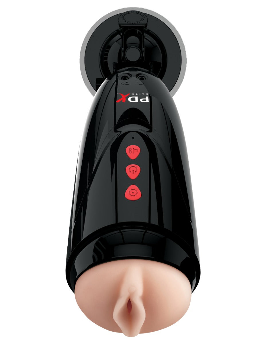 Pipedream Extreme Toyz Elite Stroker – 10-Inch Vibrating Masturbator > Sex Toys For Men > Masturbators > Vibrating