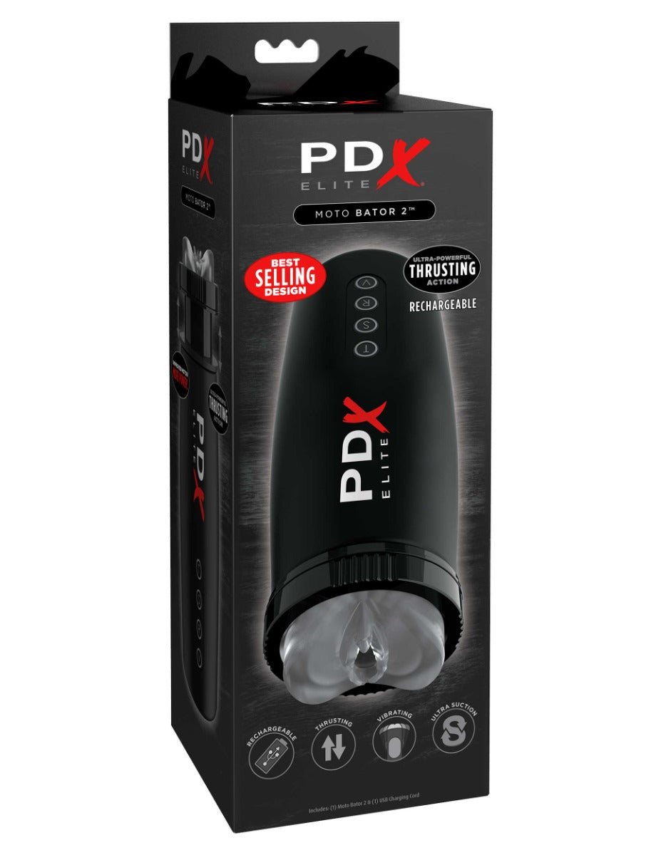 Pipedream Extreme Toyz Elite Motobator 2 – Powered Masturbator Device > Sex Toys For Men > Masturbators > Vibrating