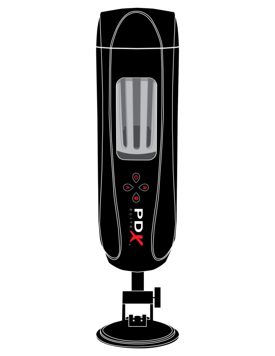 Pipedream Extreme Toys Elite Ultimate Milker 2 Rechargeable Vibrating Masturbator > Sex Toys For Men > Masturbators Premium