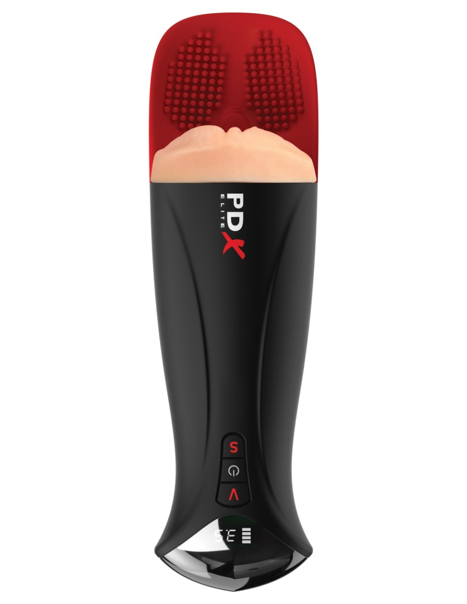 PDX Elite Fap-O-Matic Pro XL – USB Rechargeable Auto Stroker > Sex Toys For Men > Masturbators Premium