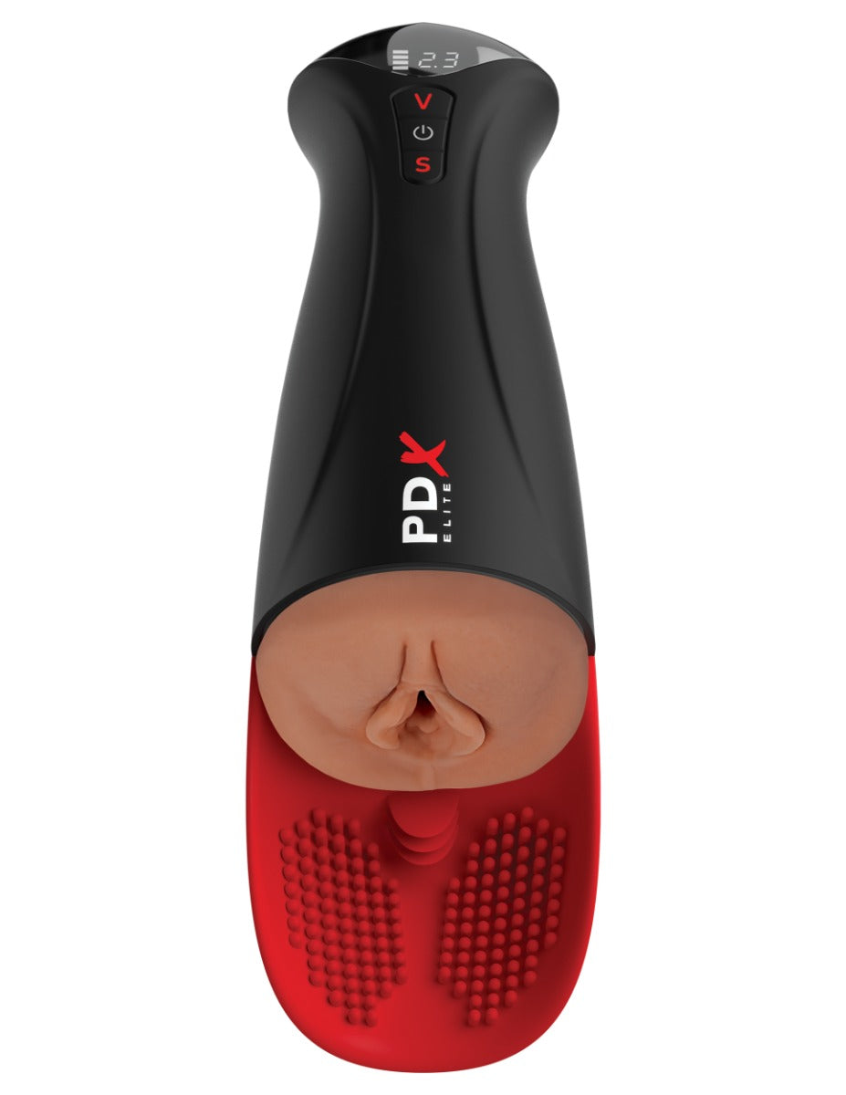 Pipedream PDX Elite Fuck-O-Matic Pro XL – Powered Vibrating Masturbator > Sex Toys For Men > Masturbators > Vibrating