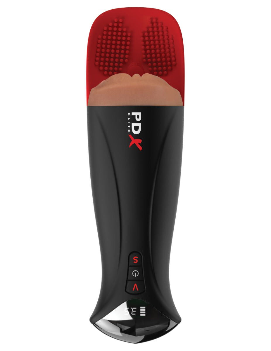 Pipedream PDX Elite Fuck-O-Matic Pro XL – Powered Vibrating Masturbator > Sex Toys For Men > Masturbators > Vibrating