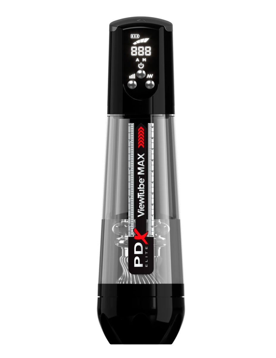 PDX Elite ViewTube Max Clear Suction Auto Stroker Male Masturbator > Sex Toys For Men > Masturbators > Vibrating