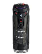 PDX Elite Moto-Bator Pro – USB Rechargeable Auto Stroker with Thrusting, Vibration, and Warming Functions > Sex Toys For Men > Masturbators Premium