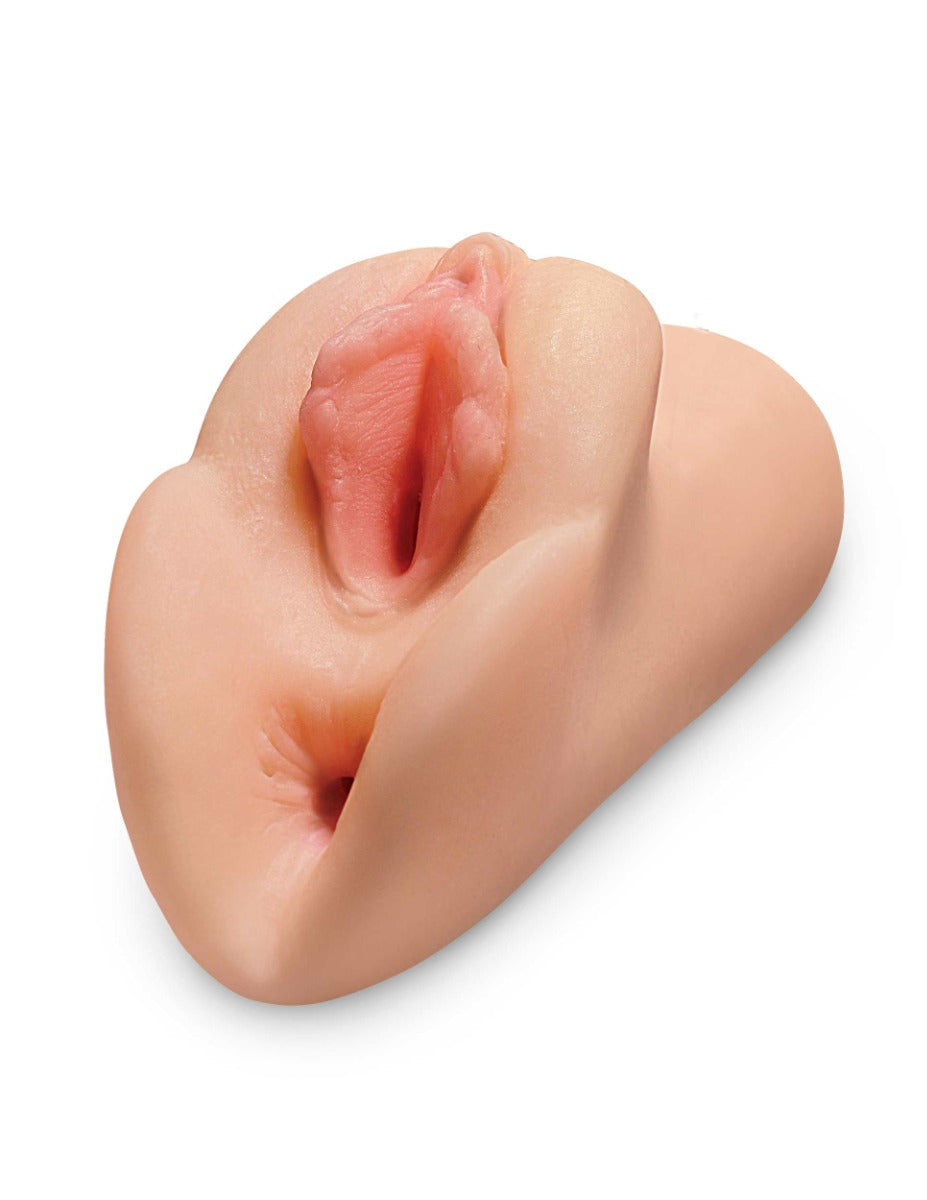 PDX Plus Perfect Pussy Double Stroker – Realistic Vagina Stroker Adult Toy > Sex Toys For Men > Masturbators > Manual