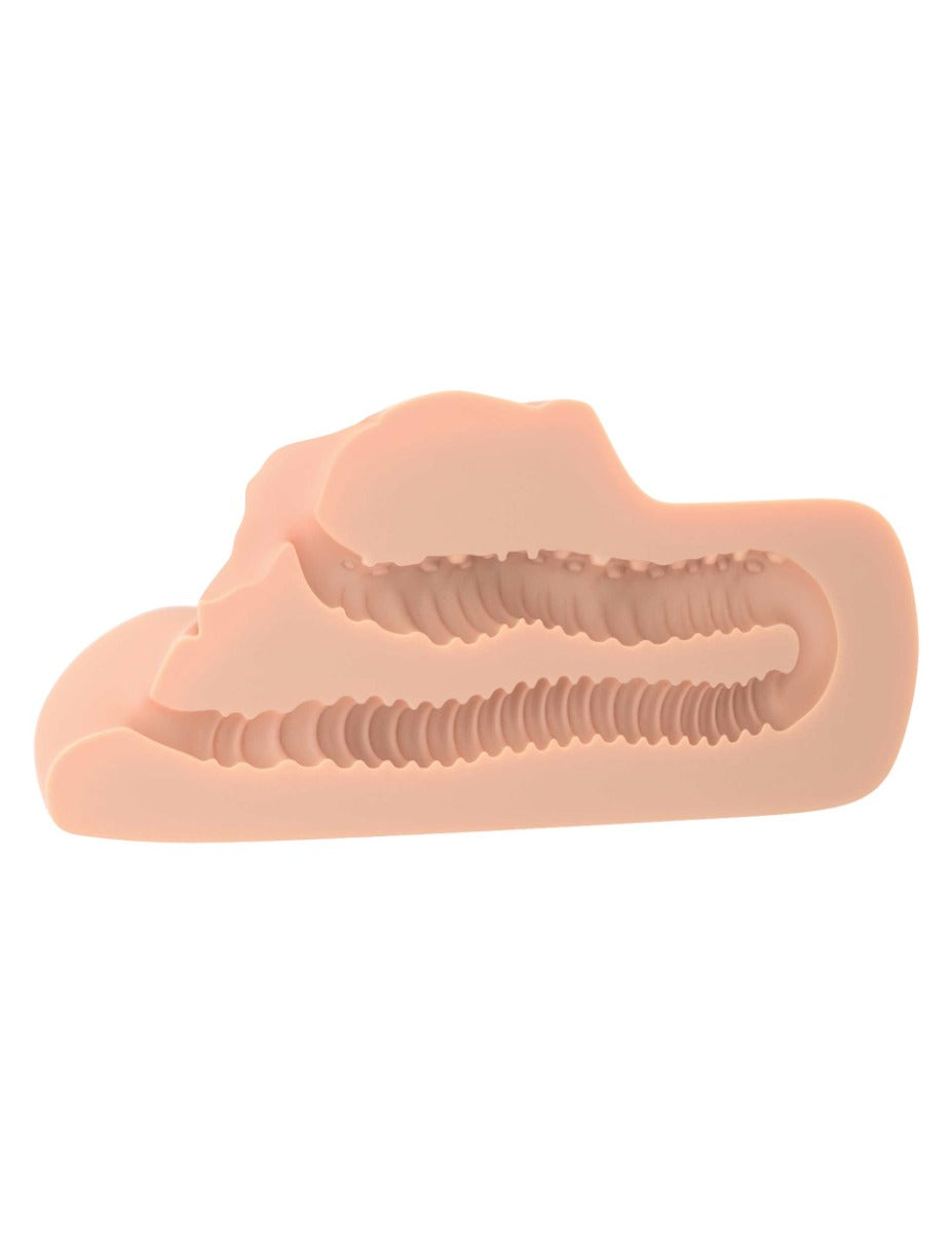 PDX Plus Perfect Pussy Double Stroker – Realistic Vagina Stroker Adult Toy > Sex Toys For Men > Masturbators > Manual
