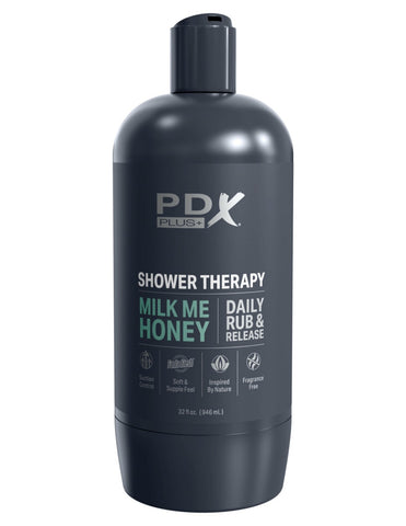 Pipedream PDX Plus Shower Therapy Milk Me Honey Light – Practical Male Masturbator > Sex Toys For Men > Masturbators > Manual