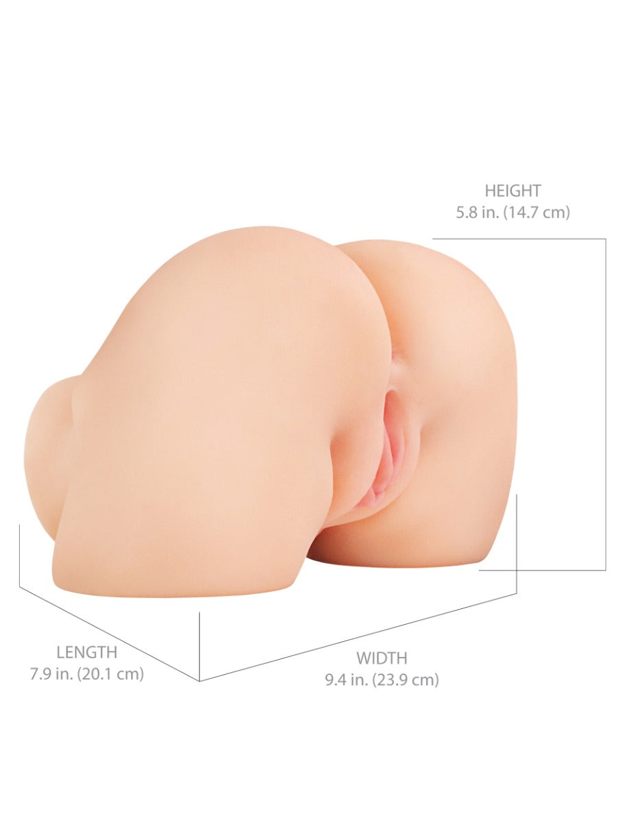 PDX Elite Shake That Ass USB Rechargechargeable Vibrating Mega Masturbator with Dual Motors > Sex Toys For Men > Assbators