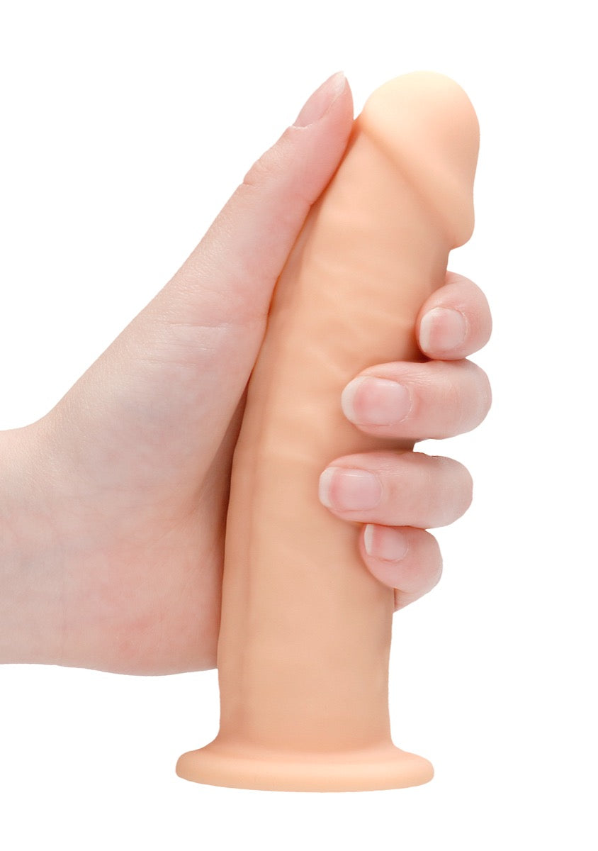 Real Rock Silicone Dildo 6 Inch Dual Density Flexible Silicone Dildo Secondary image