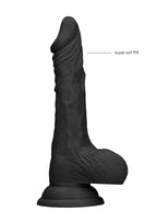 Real Rock Dong W Testicles – Phthalate-Free Skin TPE 7 Inch Dildo > Dildos > Realistic Dildos