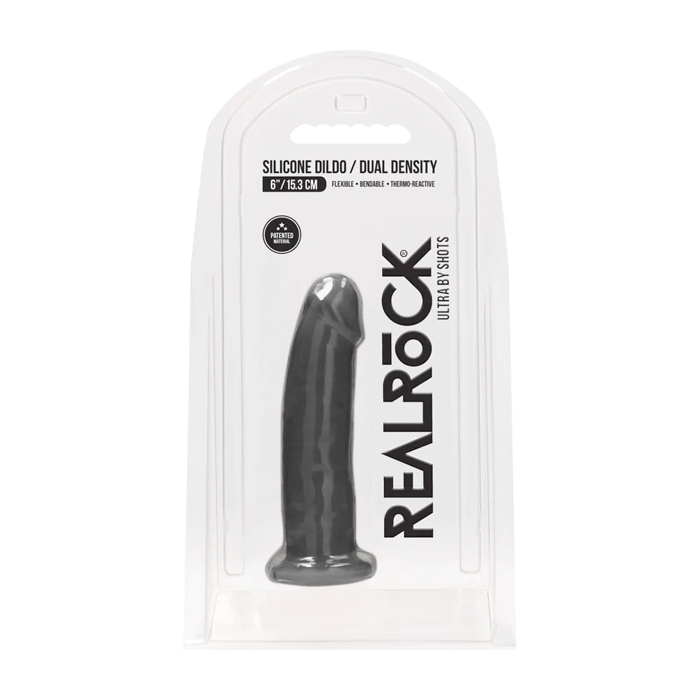 Real Rock Silicone Dildo – Dual Density, Flexible, 6 Inch Silicone Dildo > Dildos > Realistic Dildos