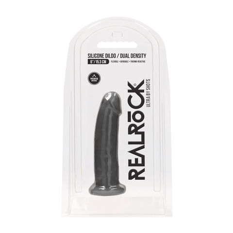 Real Rock Silicone Dildo – Dual Density, Flexible, 6 Inch Silicone Dildo > Dildos > Realistic Dildos