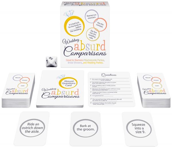 Wedding Absurd Comparisons - Adult Fill-In-The-Blank Party Game > Novelties > Games