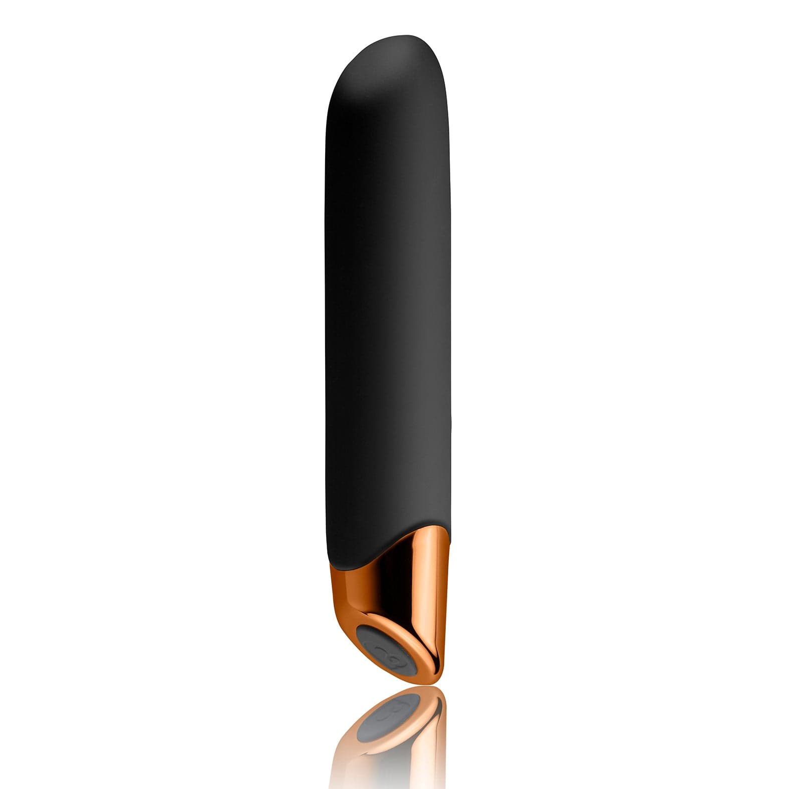 Chaiamo Rechargeable Black Sensual Vibrator with 10 Levels BULLETS