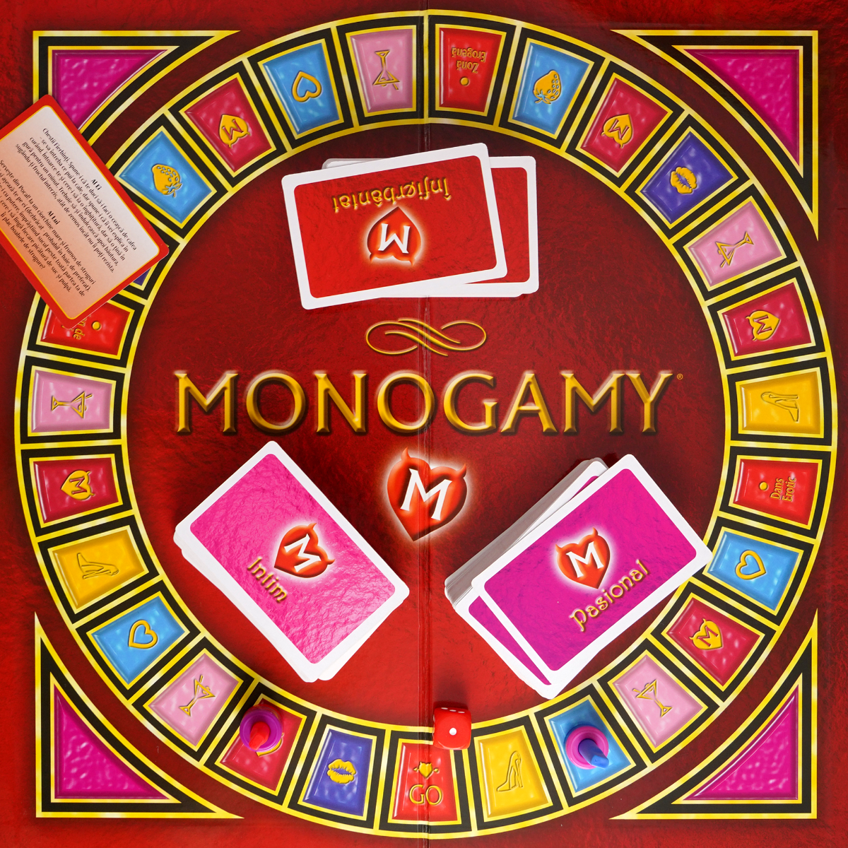 Monogamy Game Romanian Edition – Couples Board Game > Novelties > Games