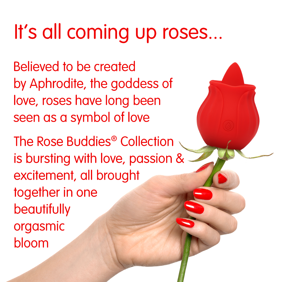 Skins Rose Buddies The Rose Flix – Clitoral Massager > Sex Toys For Ladies > Rose Stimulators