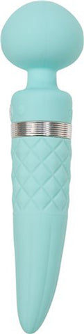 Pillow Talk Sultry Dual Ended Warming Massager Teal > Sex Toys > Massage Wands
