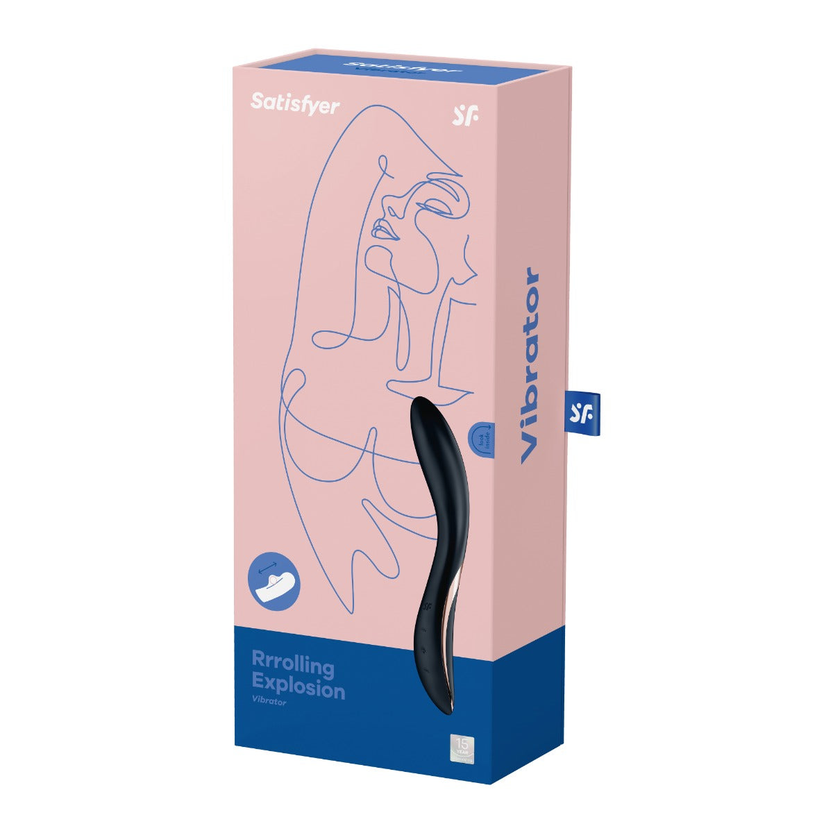 Satisfyer Rolling Explosion – USB Rechargeable G-Spot Vibrator with Rolling Ball Function > Sex Toys For Ladies > G-Spot Vibrators