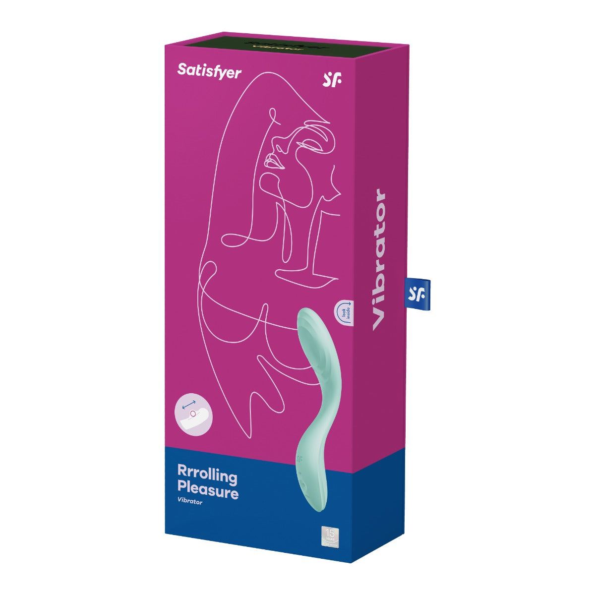 Satisfyer Rrolling Pleasure – G-Spot Vibrator with Rolling Ball and Vibrations > Sex Toys For Ladies > G-Spot Vibrators