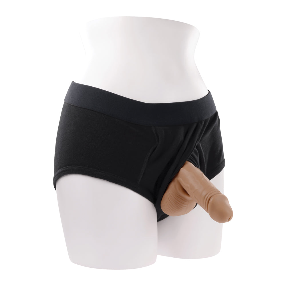 Stand to Pee Silicone Medium Size Realistic Packer > Gender > Packers Main image