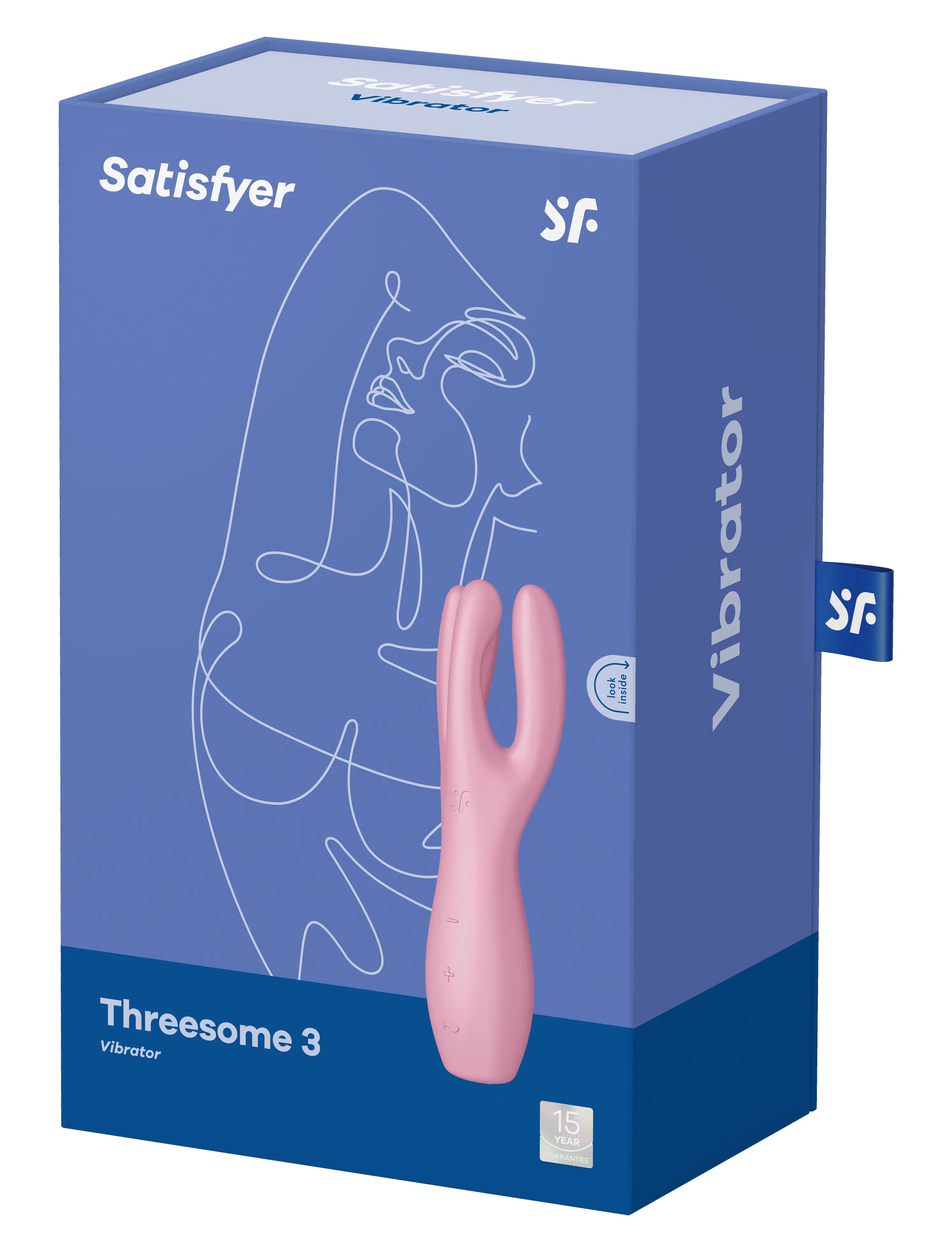 Satisfyer Threesome 3 Lay-On Vibrator 8.5 Inches Vibrator > Vibrators > Vibrating Pads