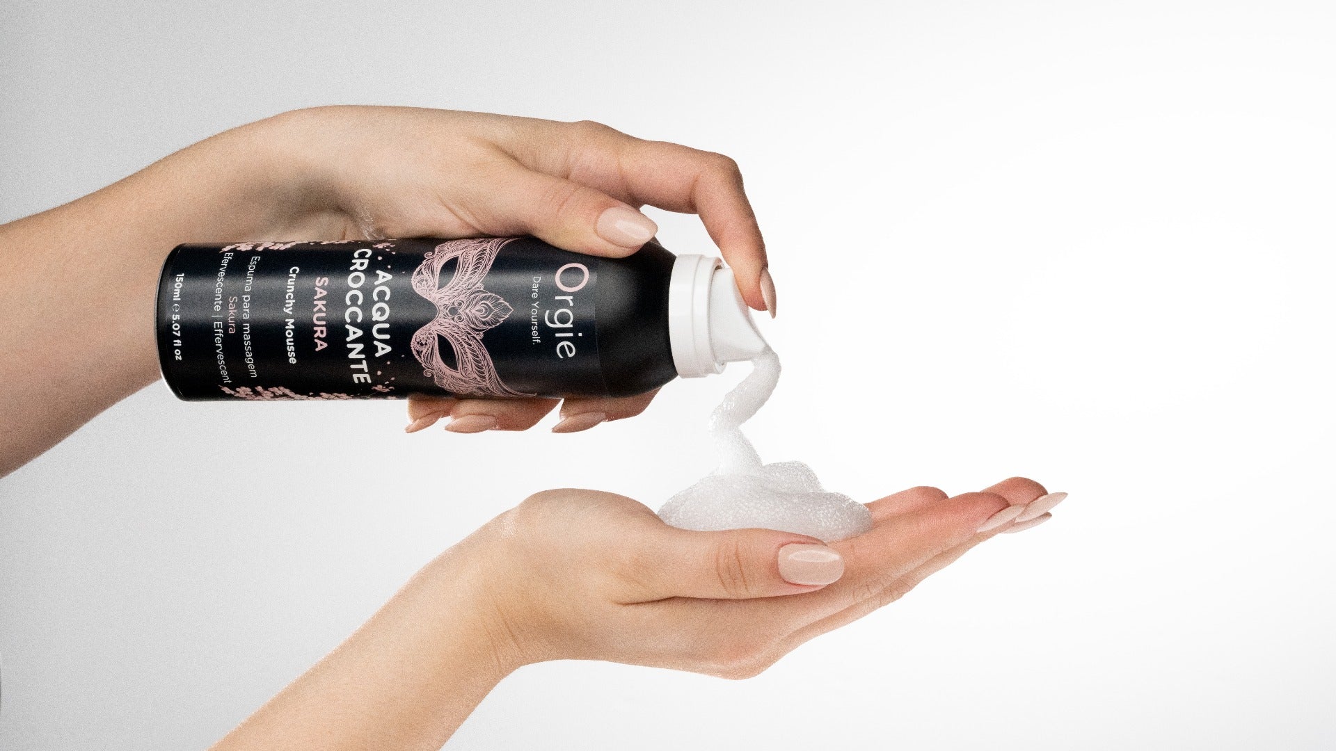 Orgie Acqua Croccante Moisturising Crunchy Foam – Moisturising Body Mousse 150ml > Essentials > Bath & Body