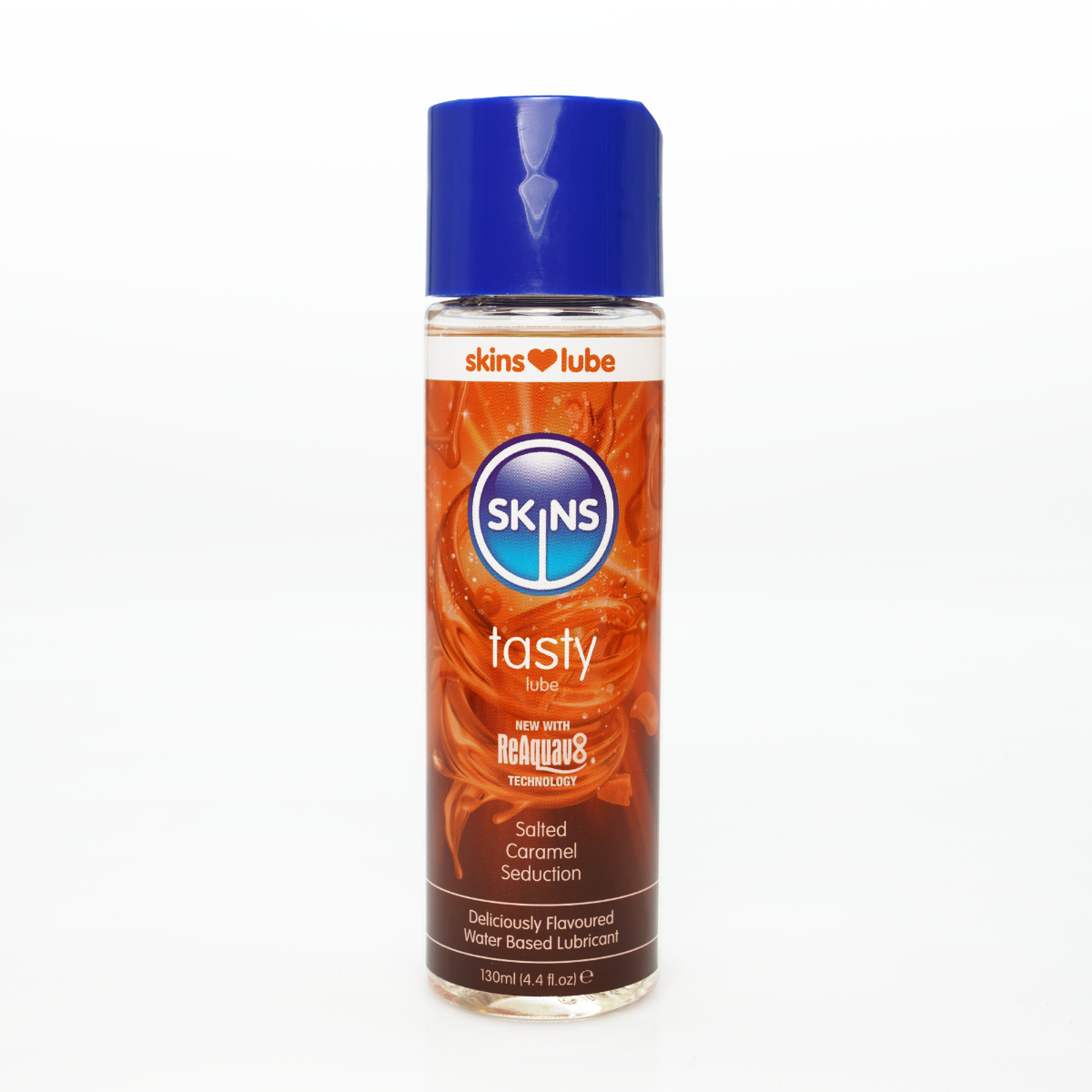 Skins Salted Caramel Waterbased Lubricant 130ml – Flavoured Intimate Gel > Lube > Flavoured