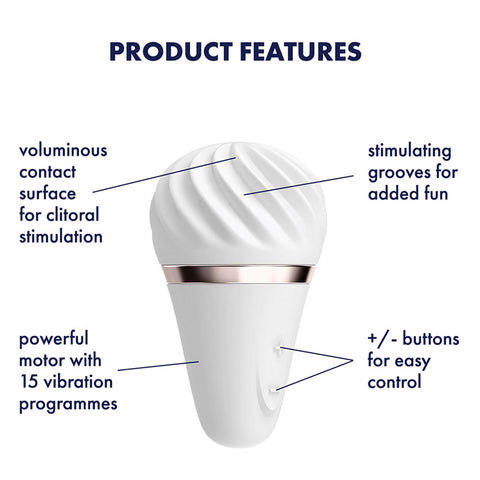 Satisfyer Layon 4 Little Wand – Waterproof Rechargeable Stimulator > Vibrators > Ladies > Clitoral Vibrators and Stimulators