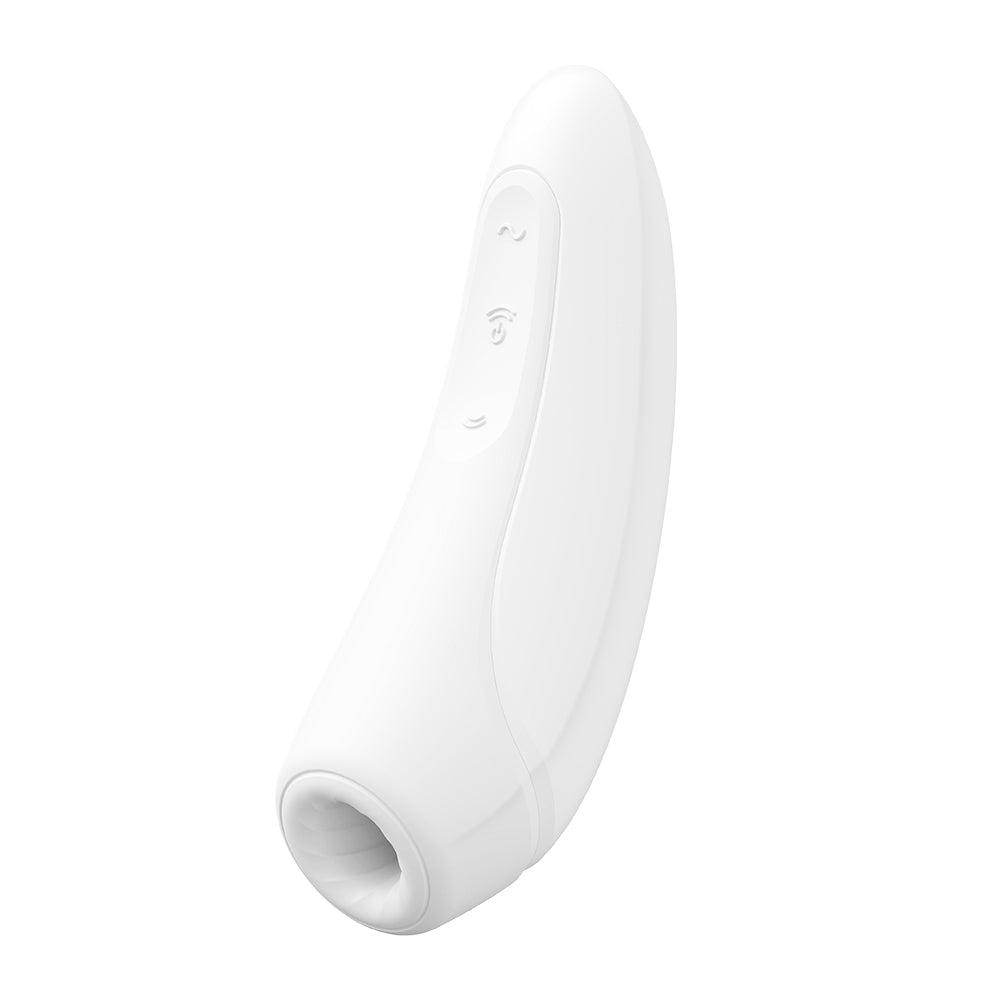 Satisfyer Curvy1+ Clitoral Stimulator – Rechargeable Silicone Pleasure Device > Sex Toys For Ladies > Air Pulsation