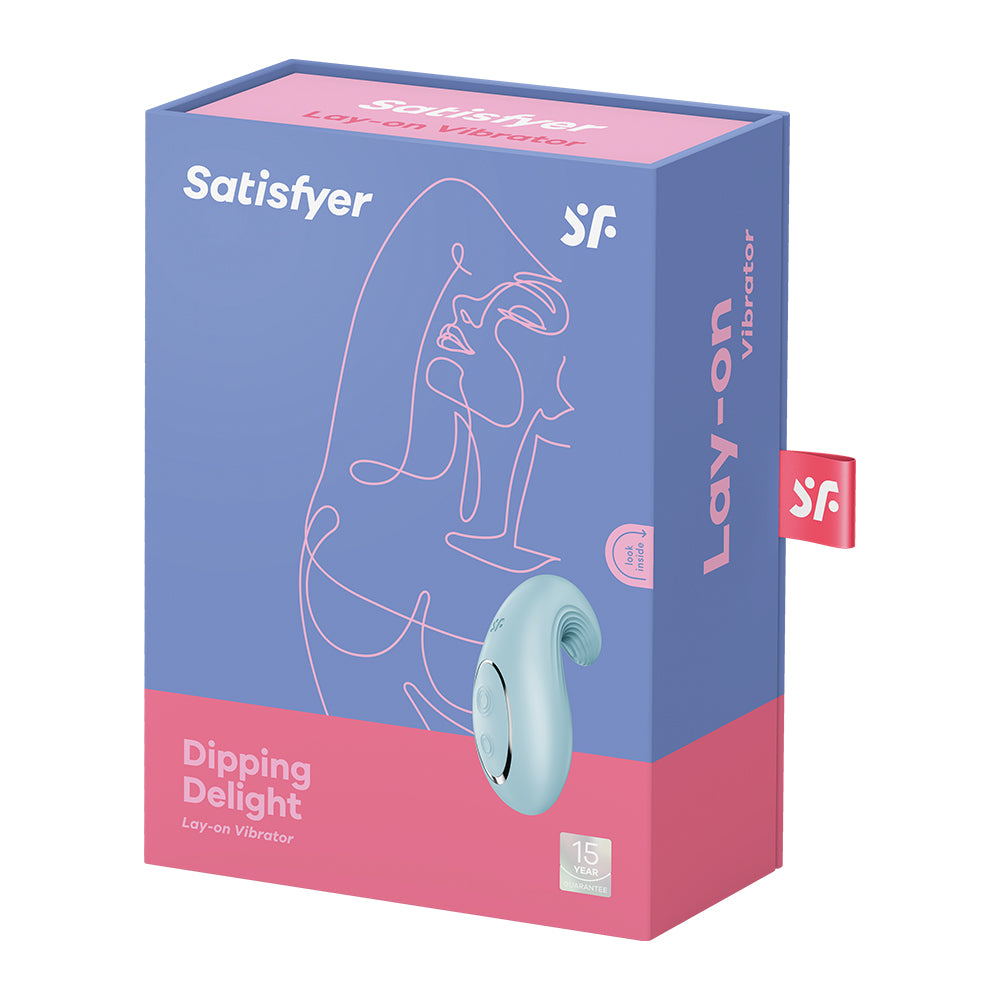Satisfyer Dipping Delight – Waterproof Silicone Clitoral Stimulator > Sex Toys For Ladies > Clitoral Vibrators and Stimulators