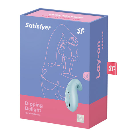 Satisfyer Dipping Delight – Waterproof Silicone Clitoral Stimulator > Sex Toys For Ladies > Clitoral Vibrators and Stimulators