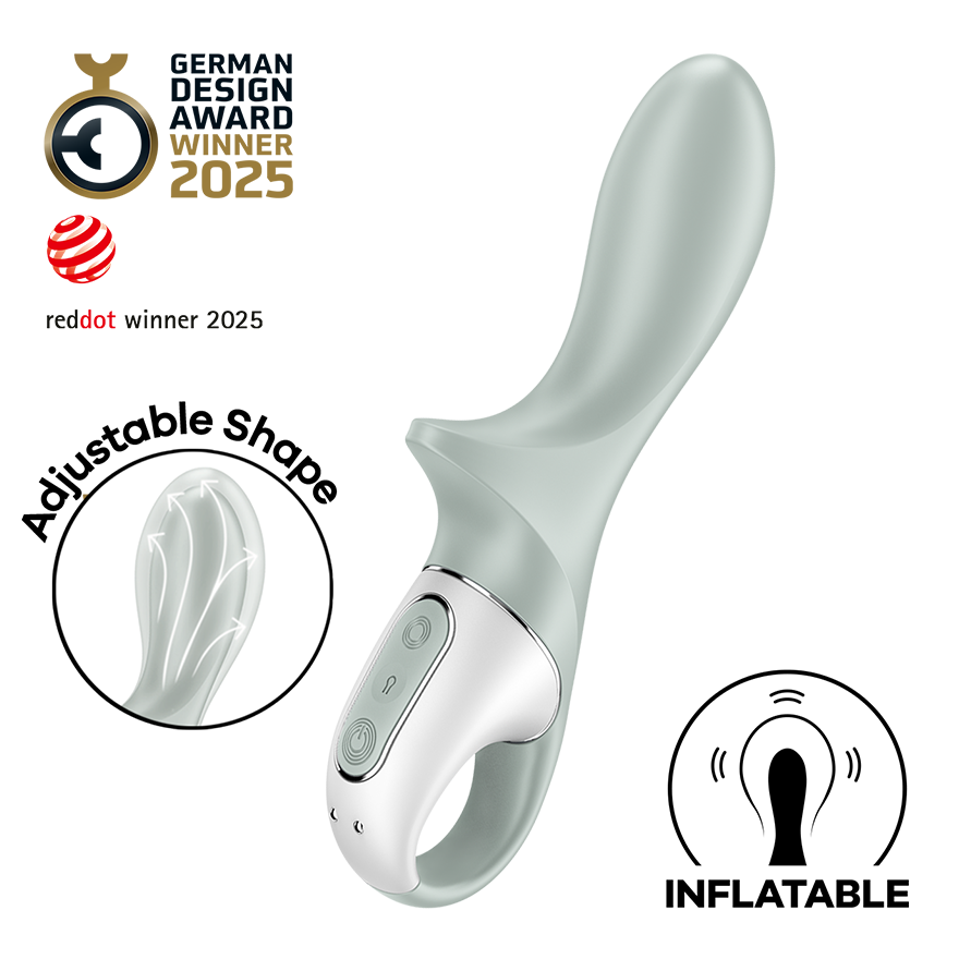Satisfyer Air Pump Booty 3 – Inflatable Anal Trainer Pump with Increasing Diameter > Anal Range > Anal Probes