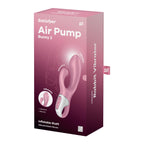 Satisfyer Air Pump Bunny 2 Inflatable Vibrator 15mm Silicone Rechargeable > Vibrators > Ladies > Rabbit Multi