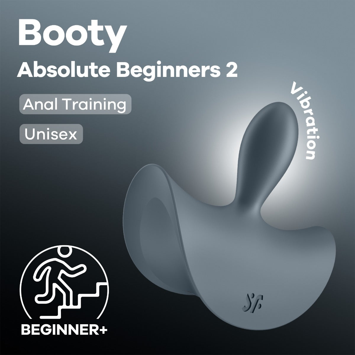 Satisfyer Booty Absolute Beginners 2 – Slim Silicone Vibrating Anal Plug > Anal Range > Butt Plugs