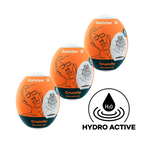 Satisfyer Crunchy Set of 3 – Disposable Stretchy Masturbator Eggs > Sex Toys For Men > Masturbators Cup